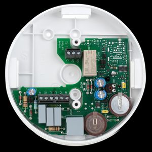 Relaisbasis EI128RBU opbouw 10-jrs back-up incl deksel
