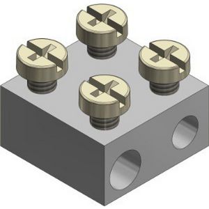 Radiatorklem 1 x 25 + 1 x 6mm² gesloten VVE=20