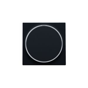 Afwerkingsset doorschijnende ring z. symbool 6A black c.