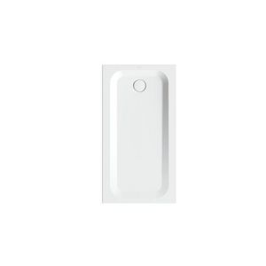 Douchebak geglazuurd staal BetteUltra 1400x750x35mm wit AS antislip Sense afvoer Ø90mm