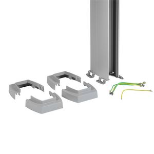 Energiezuil 2 compartiment 45mm 2,70M ALU