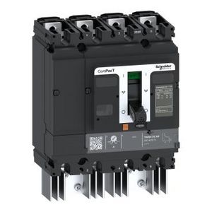 Circuit breaker, ComPacT NSX250 TM DC EP, 20kA/1500VDC, 4 po
