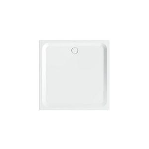Douchebak geglazuurd staal BetteUltra 1400x1400x35mm wit AS antislip Sense afvoer Ø90mm