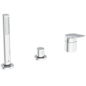 Bad/douchemengkraan badrandmontage 202mm chroom 25l/min La Dolce Vita