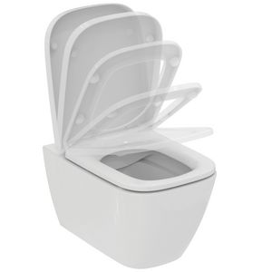 Wandcloset combipack I.LIFE-B rimls+ diepspoel 540mm wit incl. zitting wrapover softclose