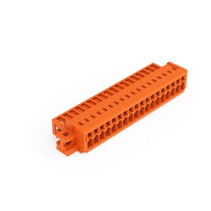 1-draads male steker 1,5mm² oranje 734-348/019-000 VVE=25