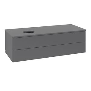 Wastafelonderkast Antao 1200x360x500mm Antr. Matt Lacquer K22010GK