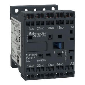 Bedieningsrelais 2M+2V <=690V Stuurspanning 230V AC K