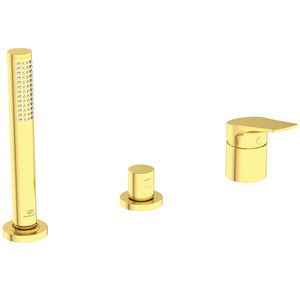 Bad/douchemengkraan badrandmontage 202mm br gold 25l/min La Dolce Vita