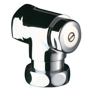 Stopkraan haaks + debietregeling F1" F1" 1/4 verchroomd