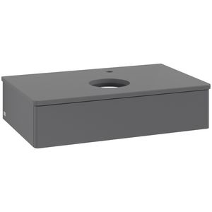 Wastafelonderkast Antao 800x190x500mm Antr. Matt Lacquer K08050GK
