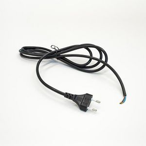 Euro stekker + aangestript 2m x 075 mm2 41066900