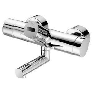 Wandopb.wastafelkraan  VITUS VW-E-TIR-Tempo. Therm. 210mm