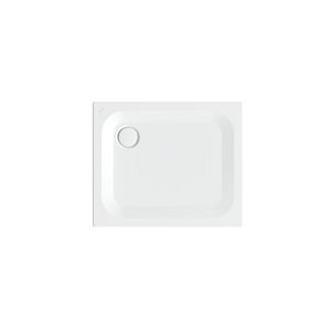 Douchebak geglazuurd staal BetteUltra 900x750x25mm wit AS antislip Sense afvoer Ø90mm