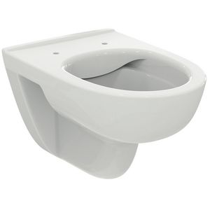 Wandcloset I.LIFE-A 540mm d-shape randloos+ diepspoel wit idealplus (excl. zitting)