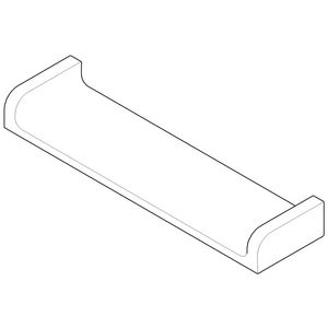 Uitloop 185x49x22mm chr