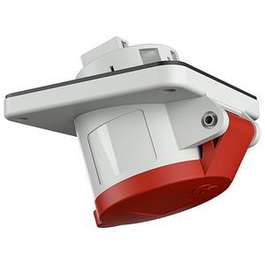 Inbouwwandcontactdoos 16A 4-polig  6H 400V IP44