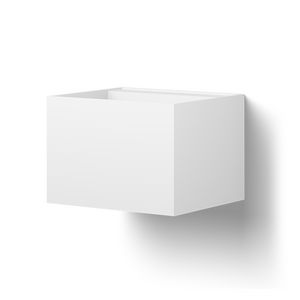 Basin afm. 475 x 42 x 35cm kleur white