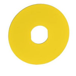 Etiket Ø60mm MarkeringNOODSTOP" Harmony XB4/XB5