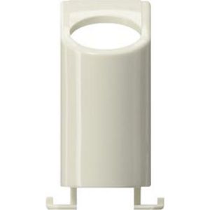 Adapter kabelinvoer buis Ø15mm Opbouw creme wit