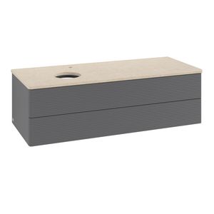 Wastafelonderkast Antao 1200x360x500mm Antr. Matt Lacquer K22153GK