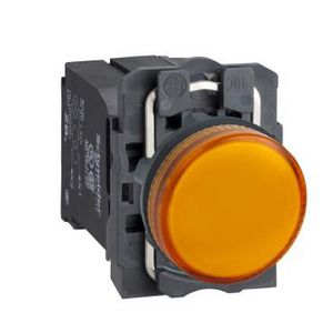 Signaallamp 22mm Gloeilamp BA9S 220-240V Oranje Harmony XB5