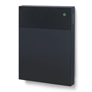 Ruimtesensor KNX temperatuur relatieve vochtigheid CO2 zwart