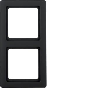 Afdekraam 2-v berker Q.1 antraciet soft-finish