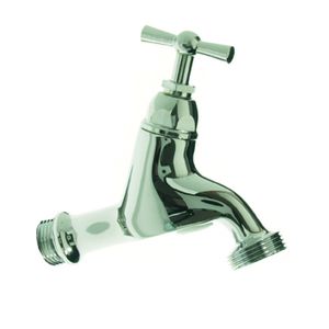 Tapkraan 1/2" chroom B3510 K m. kruk/belucht