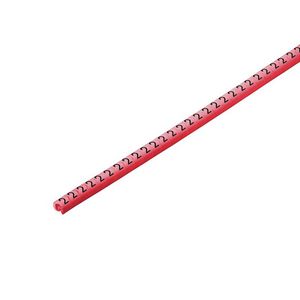 Kabelcoderingsyst. rood O.D.1.3-3mm PVC sof VVE=500