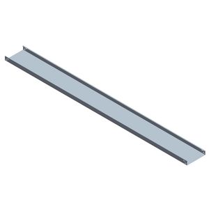 Lengte a 3m. Kabelgoot gesloten zinkplus 100x60mm 1mm