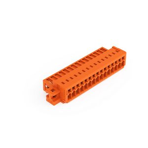 1-draads male steker 1,5mm² oranje 734-345/019-000 VVE=25