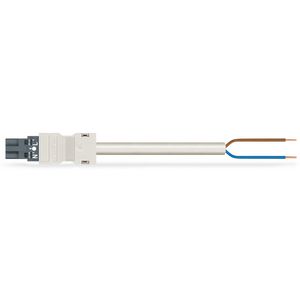 Geconf.aansluitkabel Eca Steker/open einde 771-8982/206-104