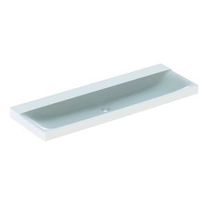 Xeno2 wastafel 140x48cm zonder kraangat zonder overloop wit Keratect