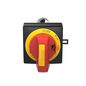 Deurbedieningsknop rood/geel voor MCC voor PKZM0 PKZM4