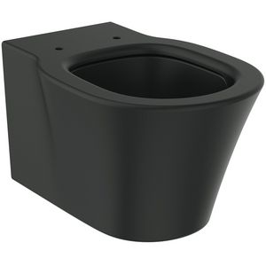 Wandcloset 540mm Aquablade diepspoel silk black Connect Air (excl. zitting)