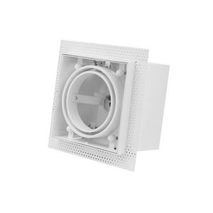 Inbouw/trimless armatuur 1x AR70 verstelbaar wit