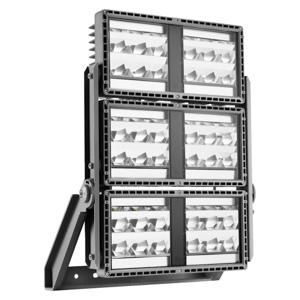 LED-High power schijnwerpers 3000K 970W statisch 3CH asymm.