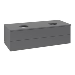 Wastafelonderkast Antao 1200x360x500mm Antr. Matt Lacquer K24010GK