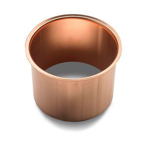 Koperen tapeind vlak 100mm lang 200mm