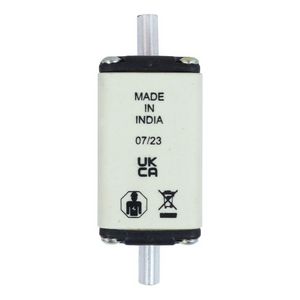Zekering laagsp. 100A AC 690V NH00 gL/gG dubbele mel VVE=3