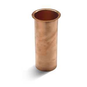 Koperen tapeind vlak 100mm lang 330mm