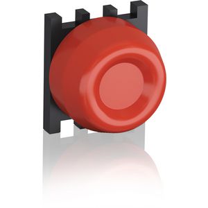 Drukknop 30mm rood