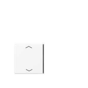 Tastafdekking A/AS 4-voudig pijl matwit KNX