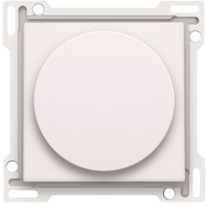Afwerkingsset draaiknopdimmer/snelh.reg. incl. draaikn white