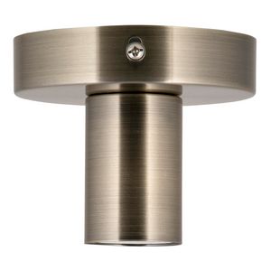 Plafond/Wandlamp metaal S E27 85x100mm CLII Antiek Brons