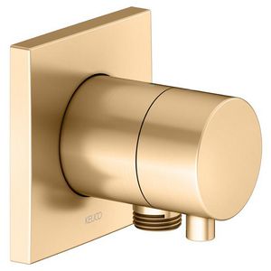 Stopkraan DN15 met slangaansl/IXMO Comfort/vierkant messing