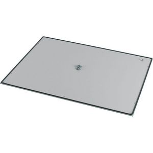Dak- of bodemplaat aluminium 5mm gesloten IP55 BxD=800x600mm