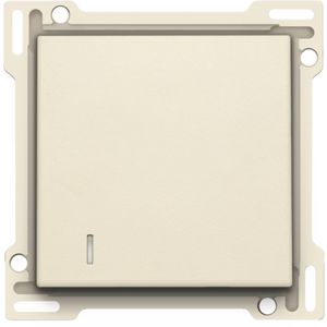 Afwerkingsset hotelkaartschakelaar cream