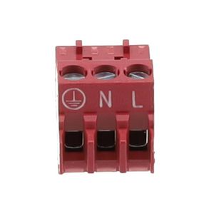 3-pin connector voeding